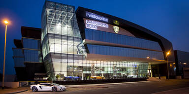 Größter Lamborghini-Showroom der Welt eröffnet