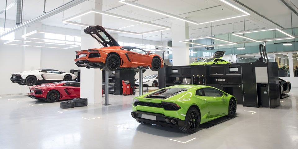 Größter Lamborghini-Showroom der Welt eröffnet