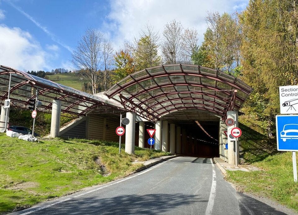 Schmittentunnel gesperrt.