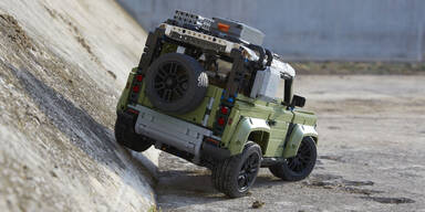 Lego-Defender hat Hightech-Getriebe