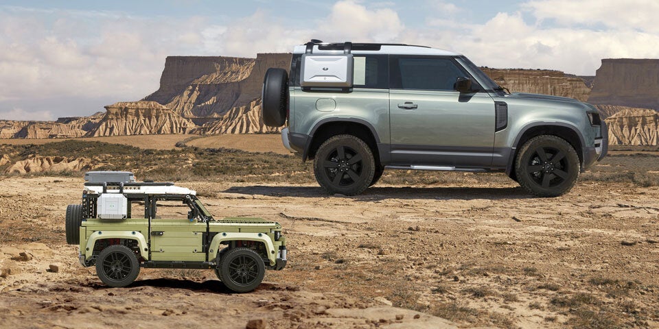 Lego-Defender hat Hightech-Getriebe