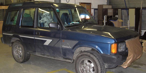 April Jones Entführer Landrover