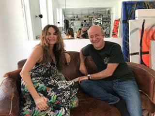 Cécile Nordegg und Andy Lee Lang