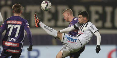 1:1 - Austria erk&auml;mpft Punkt gegen LASK