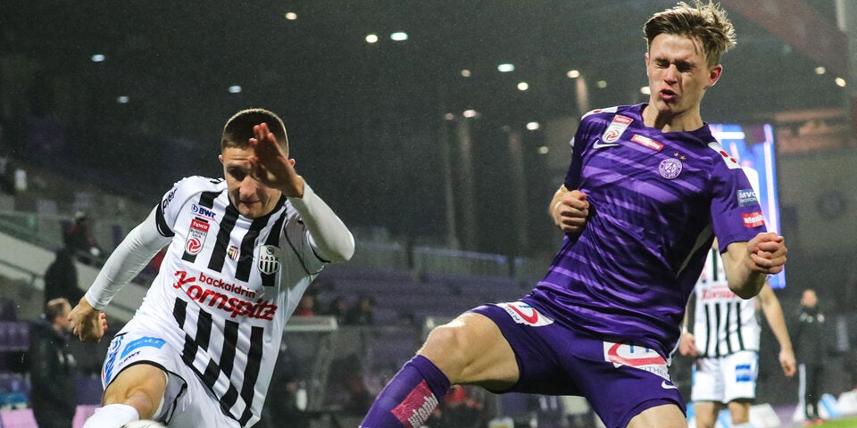 Intensives Spiel zwischen Austria und dem LASK