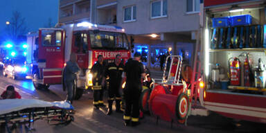 Lastenaufzug stürzte 3,5 Meter ab: vier Verletzte