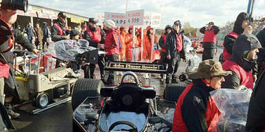 Lauda als Film - die Fotos vom Set