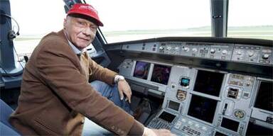 Lauda fliegt ohne Probleme nach Salzburg