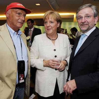 Megastar-Auflauf zum EM-Finale in Wien