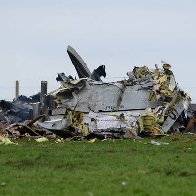 US-Kampfflieger bei Laufeld abgestürzt 