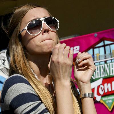 Hirscher-Freundin zittert mit