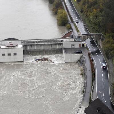 Lavamünd steht unter Wasser