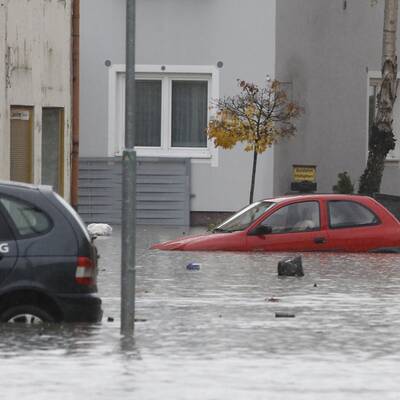 Lavamünd steht unter Wasser