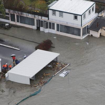 Lavamünd steht unter Wasser