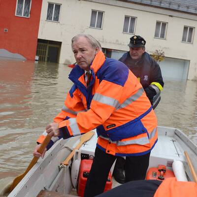 Lavamünd steht unter Wasser