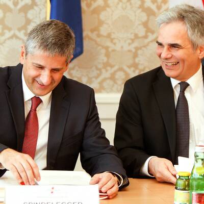 Vor der Tagung herrschte ausgelassene Stimmung