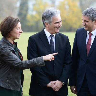 Vor der Tagung herrschte ausgelassene Stimmung