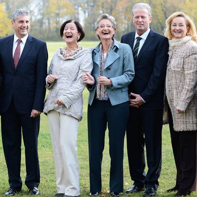 Vor der Tagung herrschte ausgelassene Stimmung