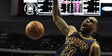 James führt Cavaliers zum Sieg