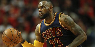 LeBron James h&auml;lt Cavs im Titelrennen