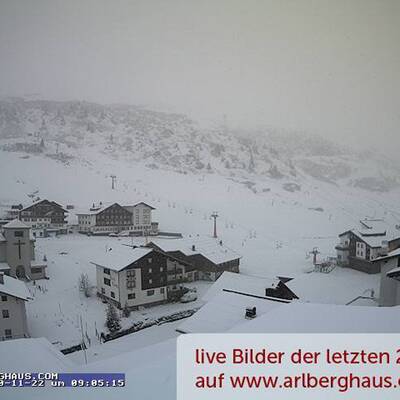 Wintereinbruch in Österreich