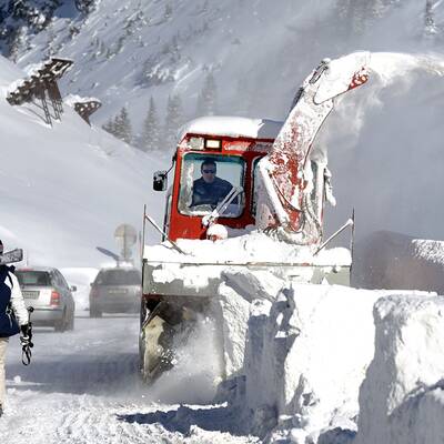 Vorarlberg versinkt im Schnee