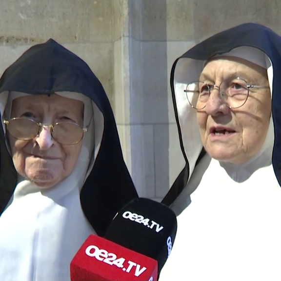 Legendäre Nonnen aus Salzburg zu Besuch in Wien