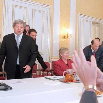 Schmied und Lehrer verhandeln