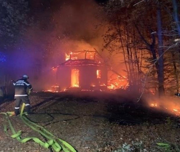 Flammen zerstören steirisches Wahrzeichen