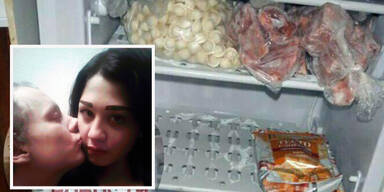 Russin t&ouml;tet Freund und zerst&uuml;ckelt ihn