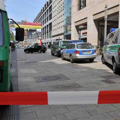 Geiselnahme in Leipziger Innenstadt