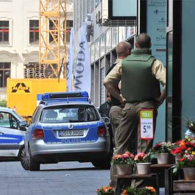 Geiselnahme in Leipziger Innenstadt