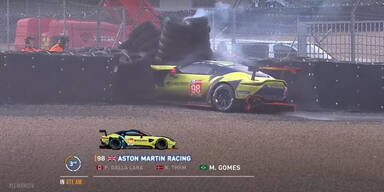 Heftige Crashs &uuml;berschatten 24h-Rennen