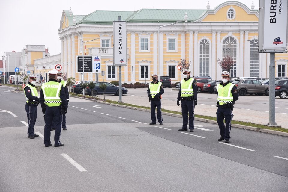 Strenge Polizeikontrollen in Parndorf