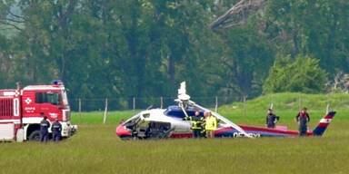 Polizeihubschrauber bad vöslau abgestürzt