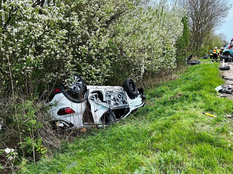 Massen-Crash Hausleiten 12 Verletzte