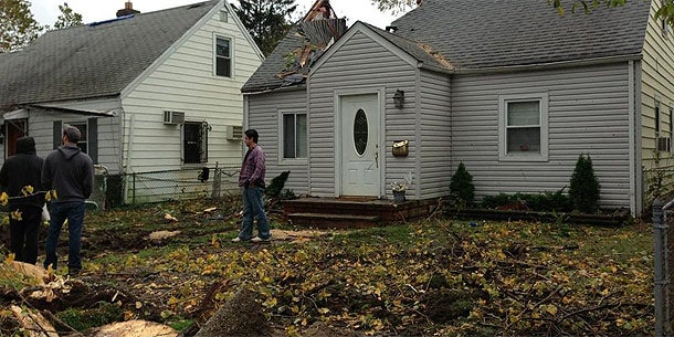 Hurrikan Sandy in New York