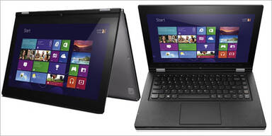 Lenovo bringt 4 Hybrid- PCs für Windows 8