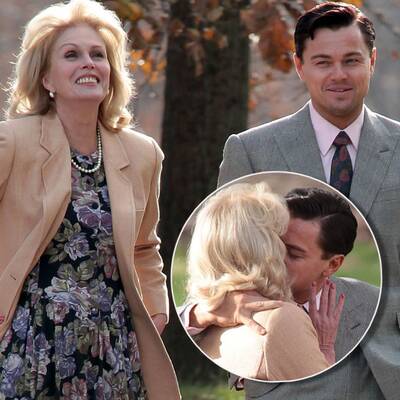 Leonardo DiCaprio geht bei Joanna Lumley auf Tuchfühlung