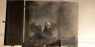 Sohn rettet Vater (89) vor Feuer 