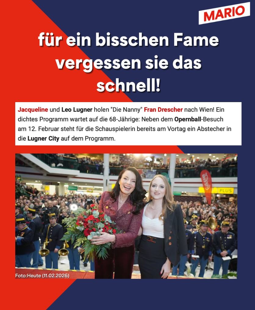 Jetzt heftiger Polit-Streit um Lugner-Gast Drescher