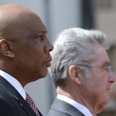 Der König von Lesotho zu Besuch in Wien