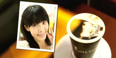 Drucker hübscht Kaffee mit Handy-Fotos auf