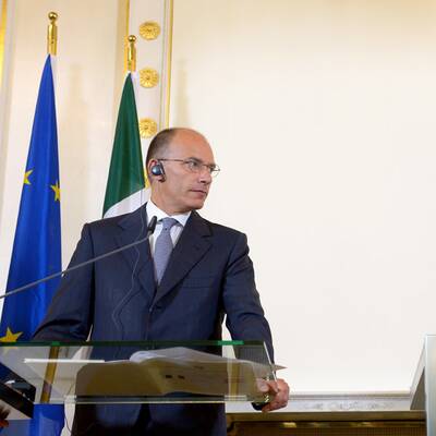 Italiens Premier Letta zu Besuch bei Kanzler Faymann in Wien