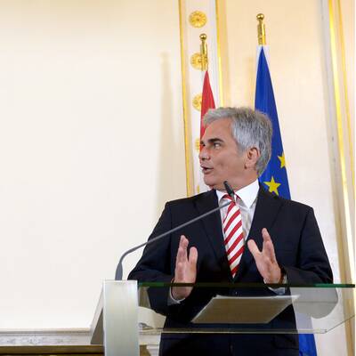 Italiens Premier Letta zu Besuch bei Kanzler Faymann in Wien