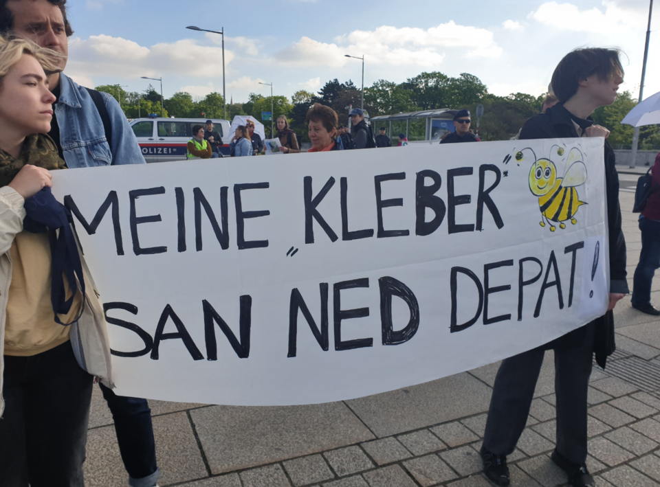 Klima-Kleber blockieren erneut Verkehr in Wien