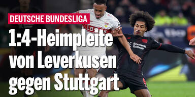 1:4-Heimpleite von Leverkusen gegen Stuttgart