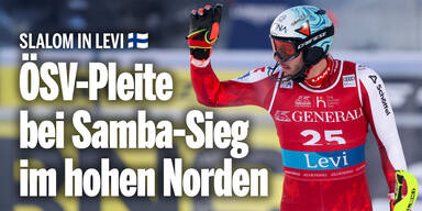 Brasilien-Samba bei ÖSV-Pleite in Levi