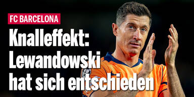 Robert Lewandowski hat sich entschieden