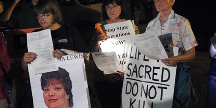 Giftspritze für geistig Zurückgebliebene